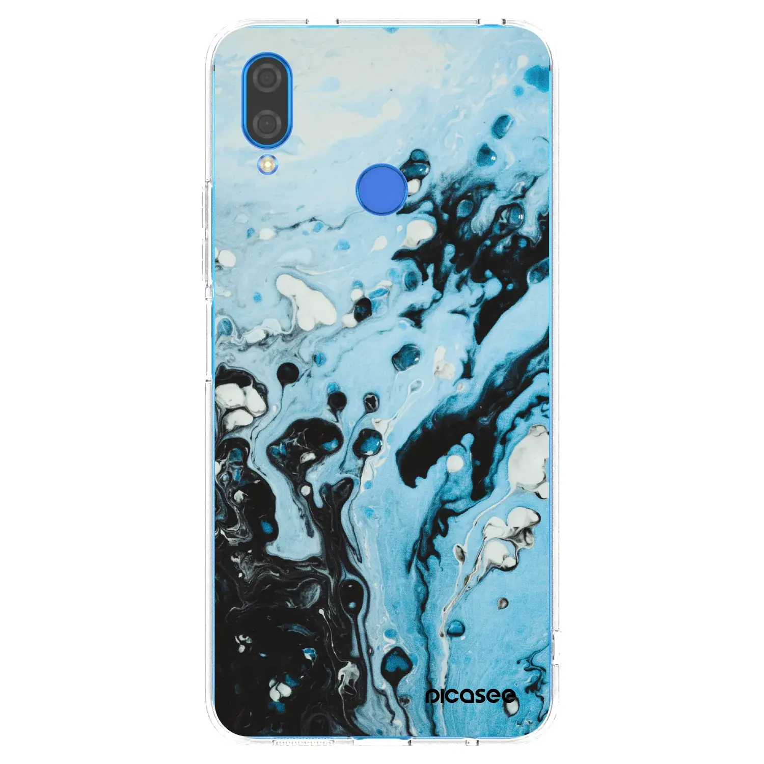 Silikonový průhledný obal pro Huawei Nova 3 - Organic blue