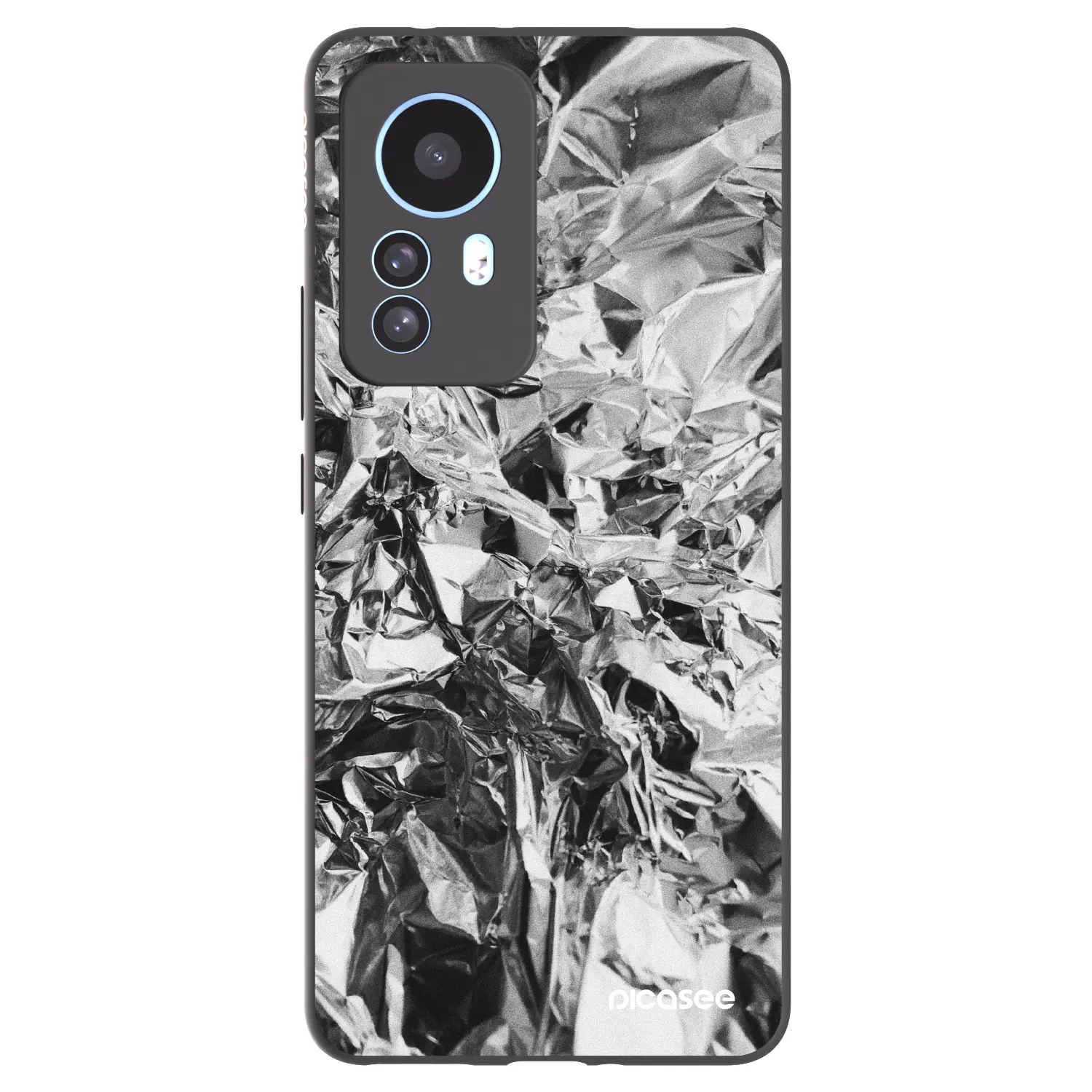 Silikonový černý obal pro Xiaomi 12T Pro - Chrome