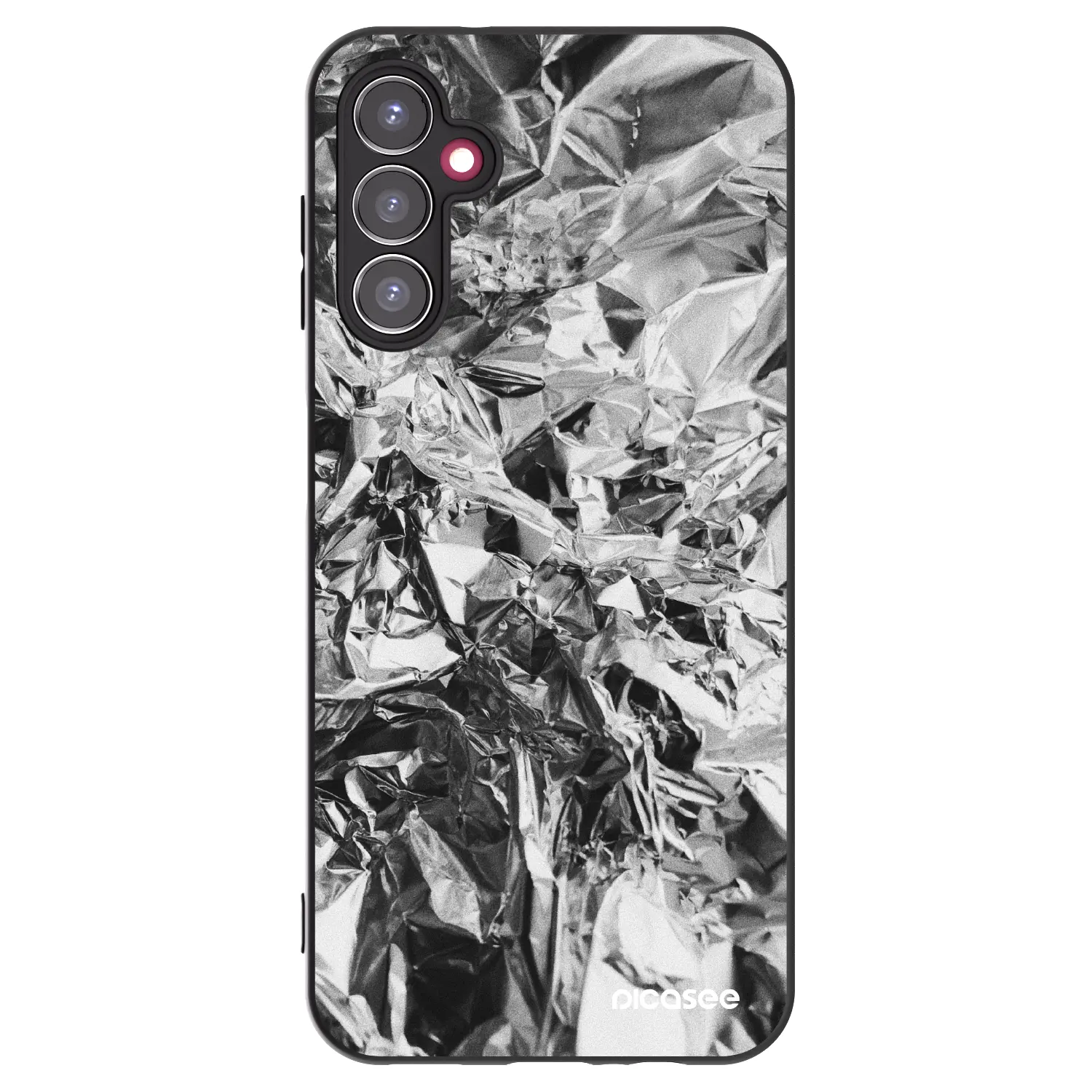 Silikonový černý obal pro Samsung Galaxy A14 5G A146P - Chrome