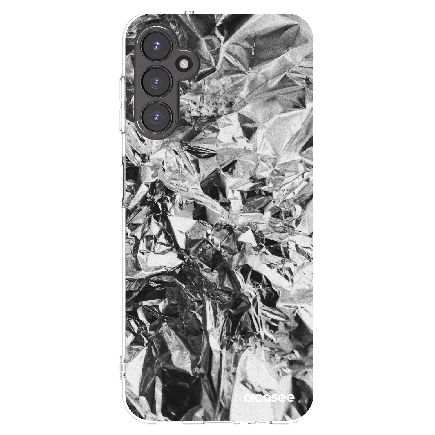 Silikonový průhledný obal pro Samsung Galaxy A14 5G A146P - Chrome