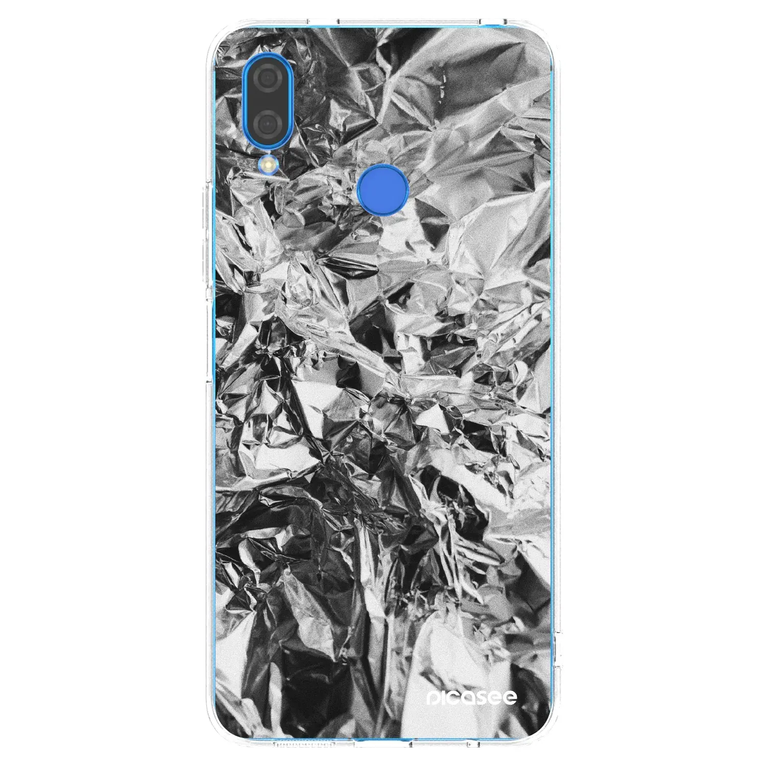 Silikonový průhledný obal pro Huawei Nova 3i - Chrome
