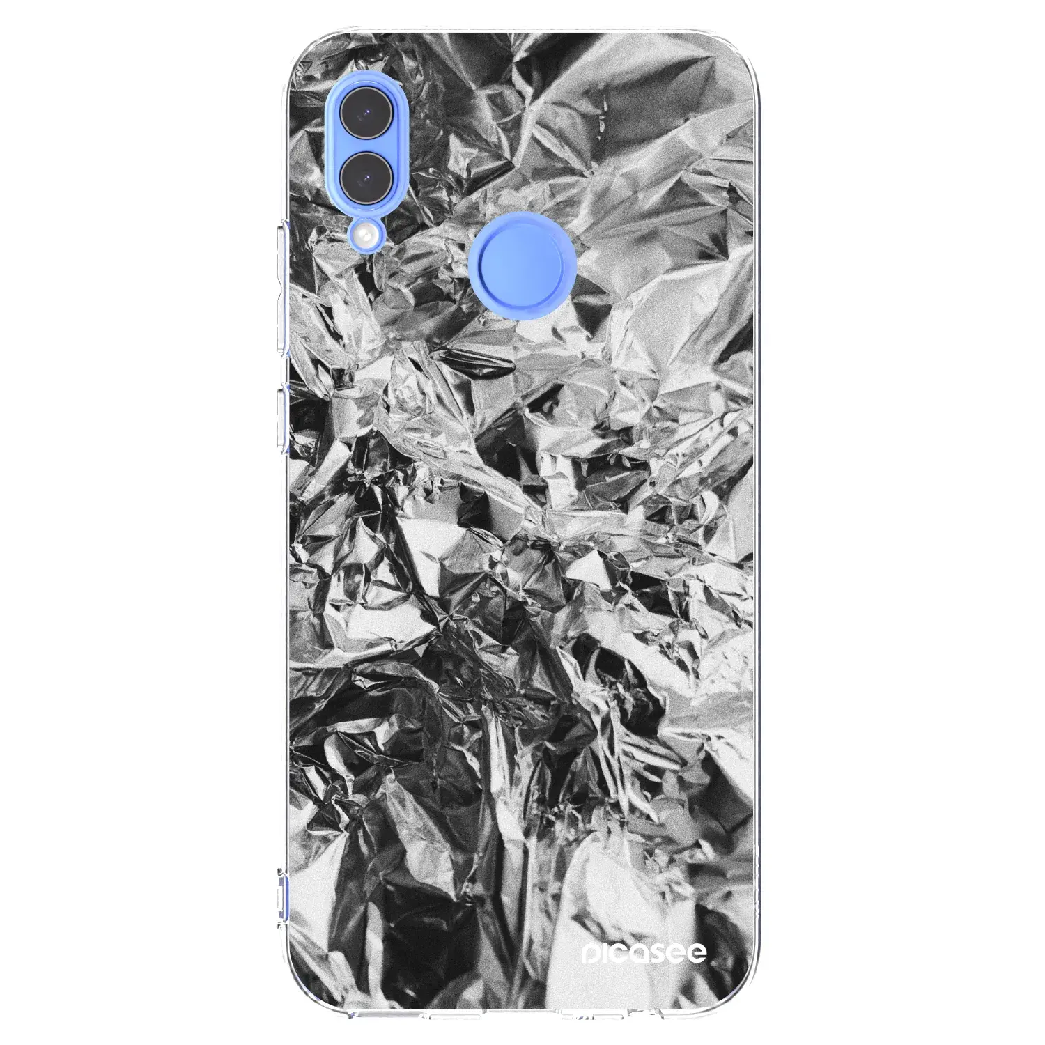 Silikonový průhledný obal pro Huawei P Smart 2019 - Chrome