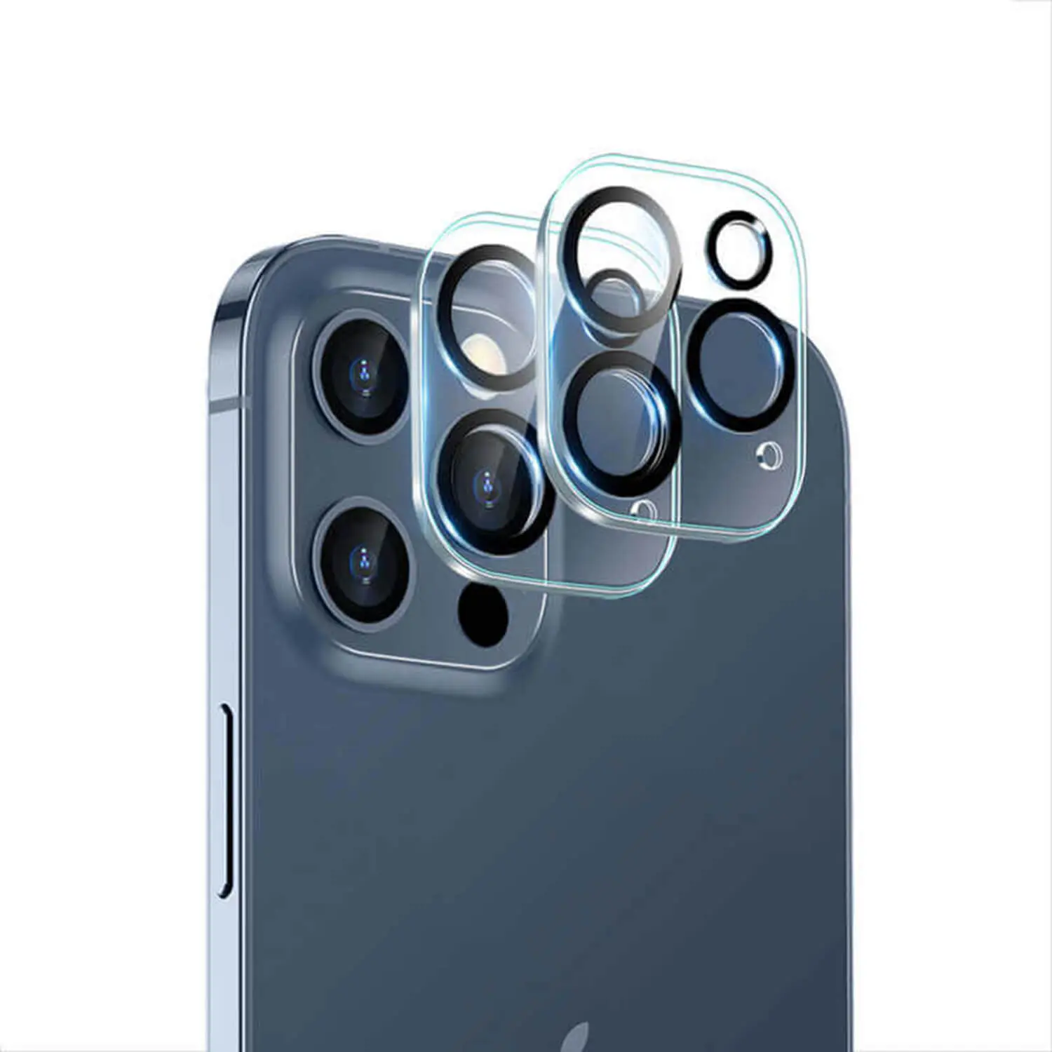 3x ochranné sklo na čočku fotoaparátu a kamery pro Apple iPhone 16 Pro Max 2+1 zdarma