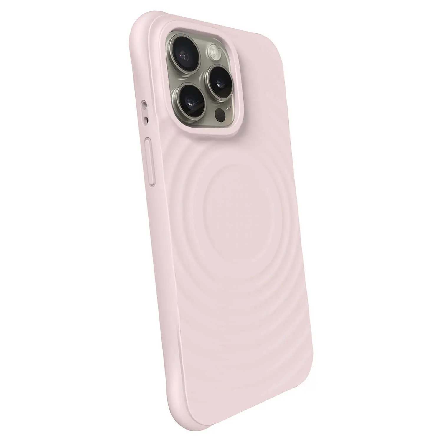 Shock-proof case MagSafe na Apple iPhone 16 Pro Max - Vlastní gravírování - Růžová