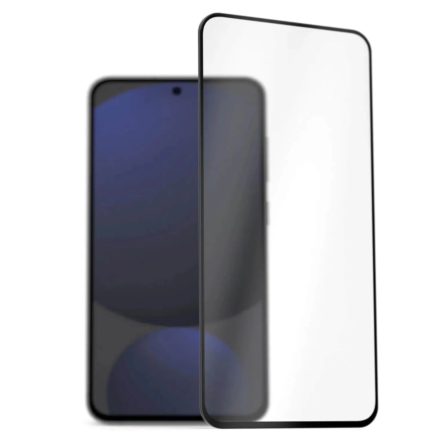 3D zahnuté ochranné sklo pro Samsung Galaxy S25+ 5G - černé