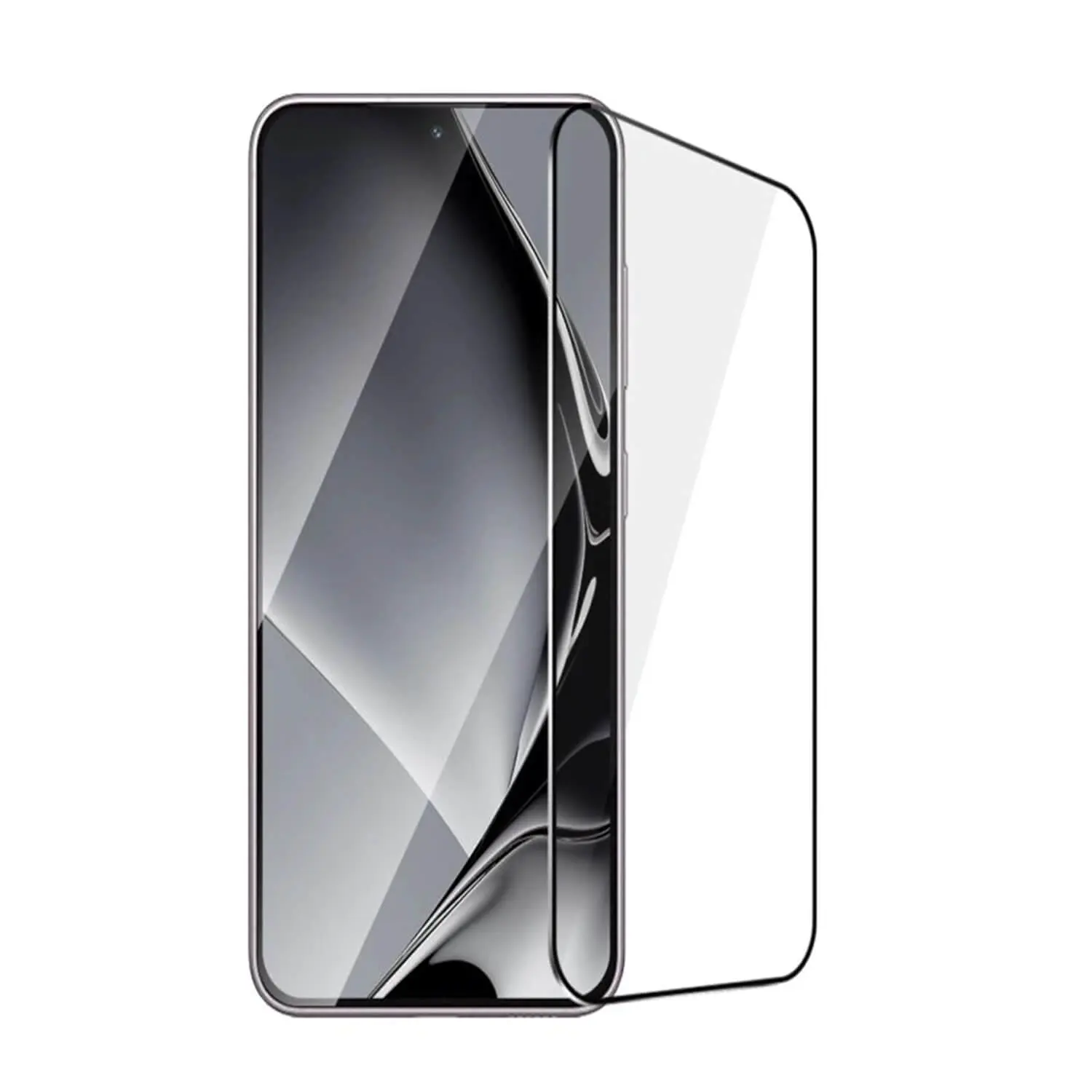 3x 3D tvrzené sklo s rámečkem pro Samsung Galaxy S25 Edge 5G - černé - 2+1 zdarma