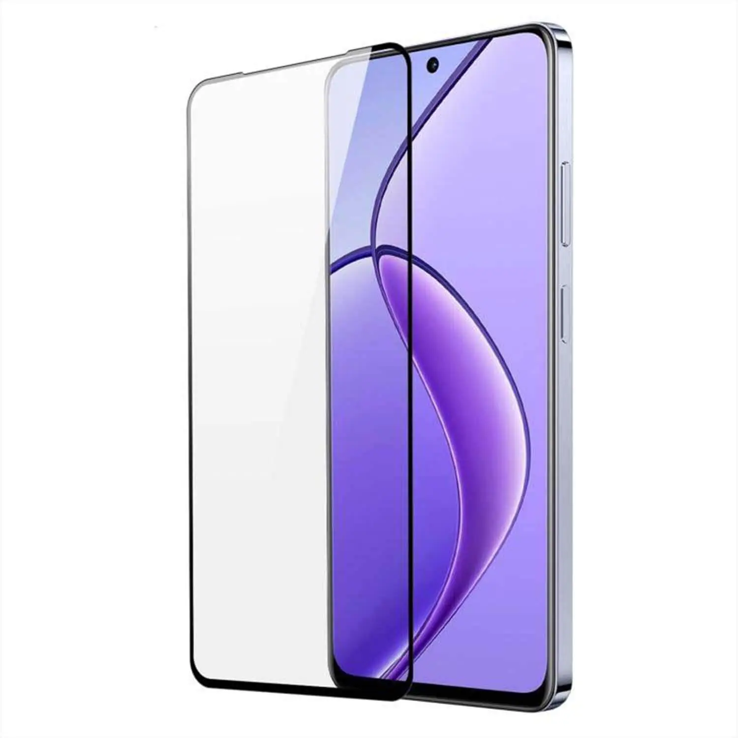3x 3D tvrzené sklo s rámečkem pro Honor 200 Smart 5G - černé - 2+1 zdarma