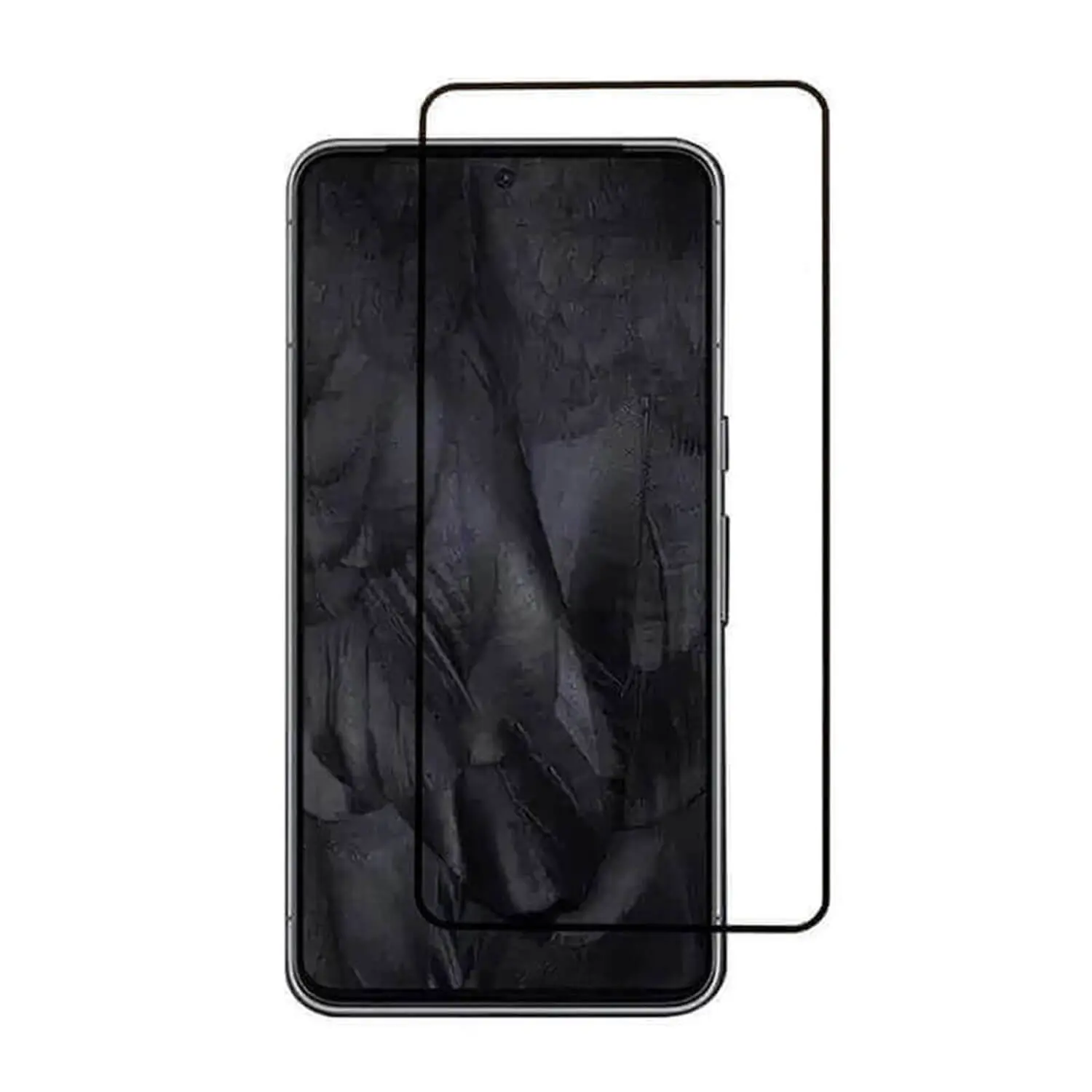3D ochranné tvrzené sklo s rámečkem pro Google Pixel 9 - černé