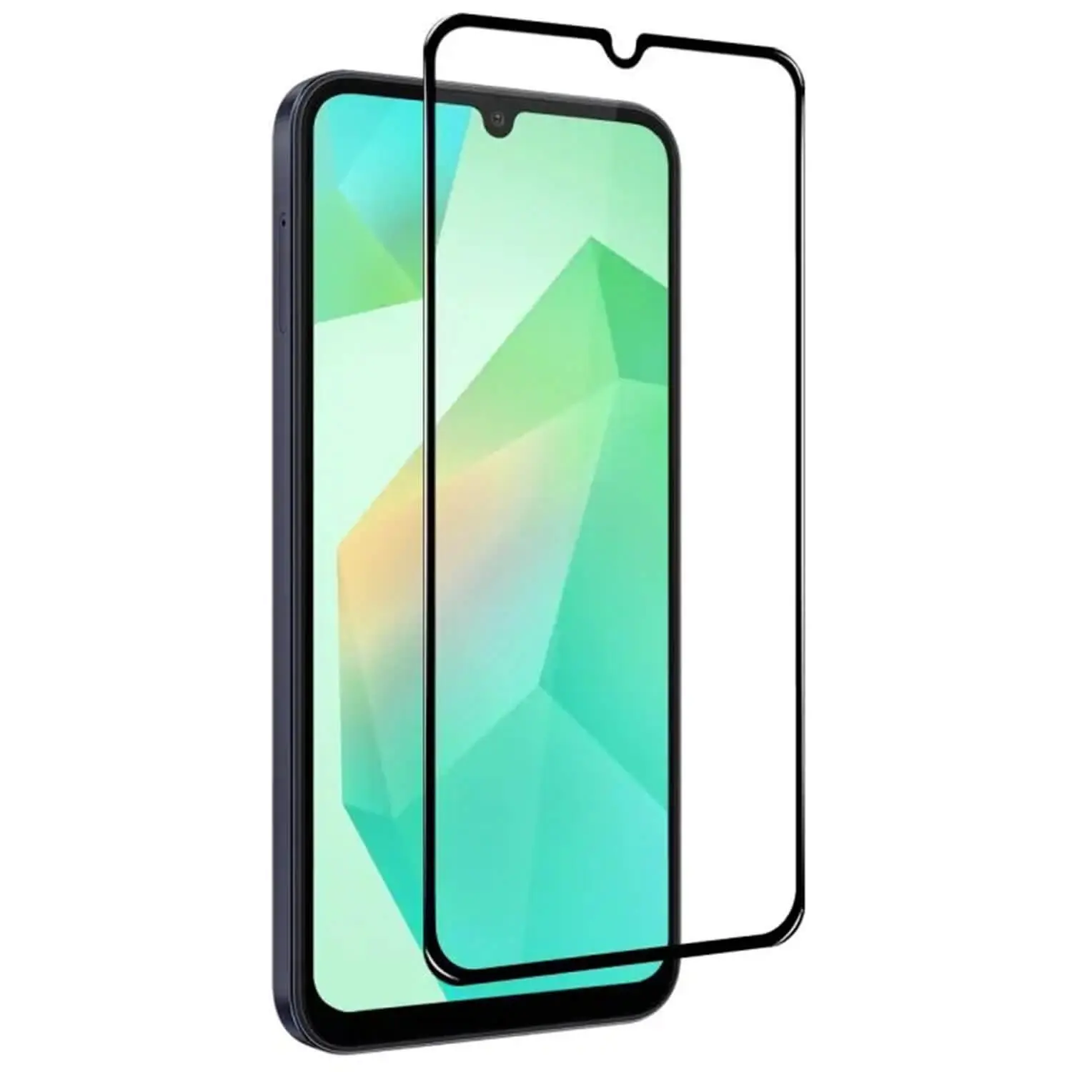 3x 3D tvrzené sklo s rámečkem pro Samsung Galaxy A26 5G A266B - černé - 2+1 zdarma