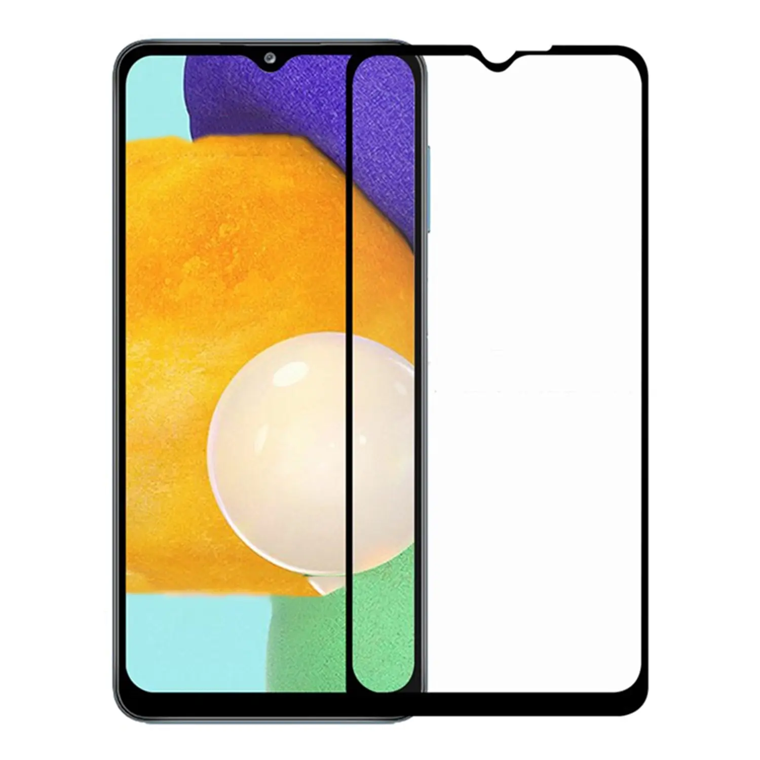 3D ochranné tvrzené sklo s rámečkem pro Samsung Galaxy A13 5G - černé