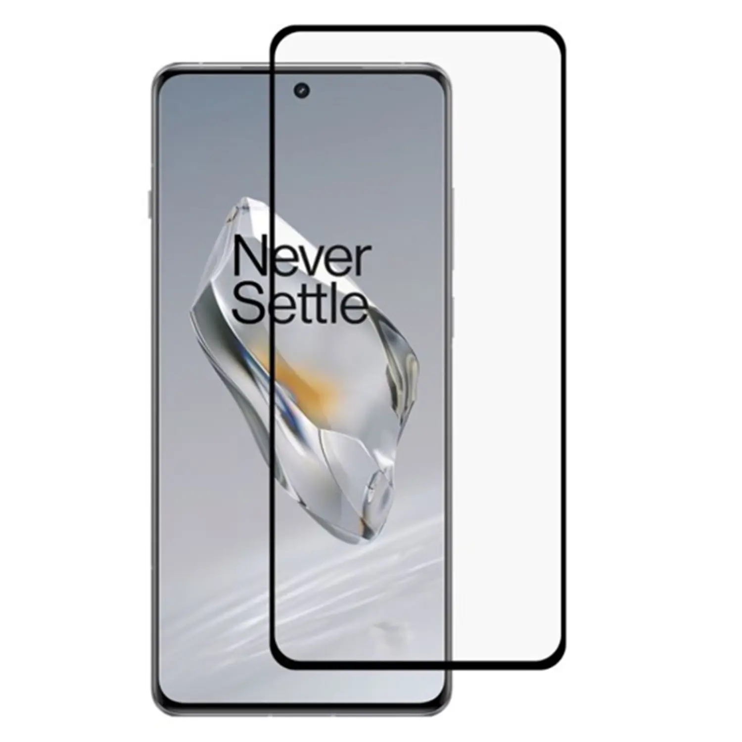 3D ochranné tvrzené sklo s rámečkem pro OnePlus 13R 5G - černé