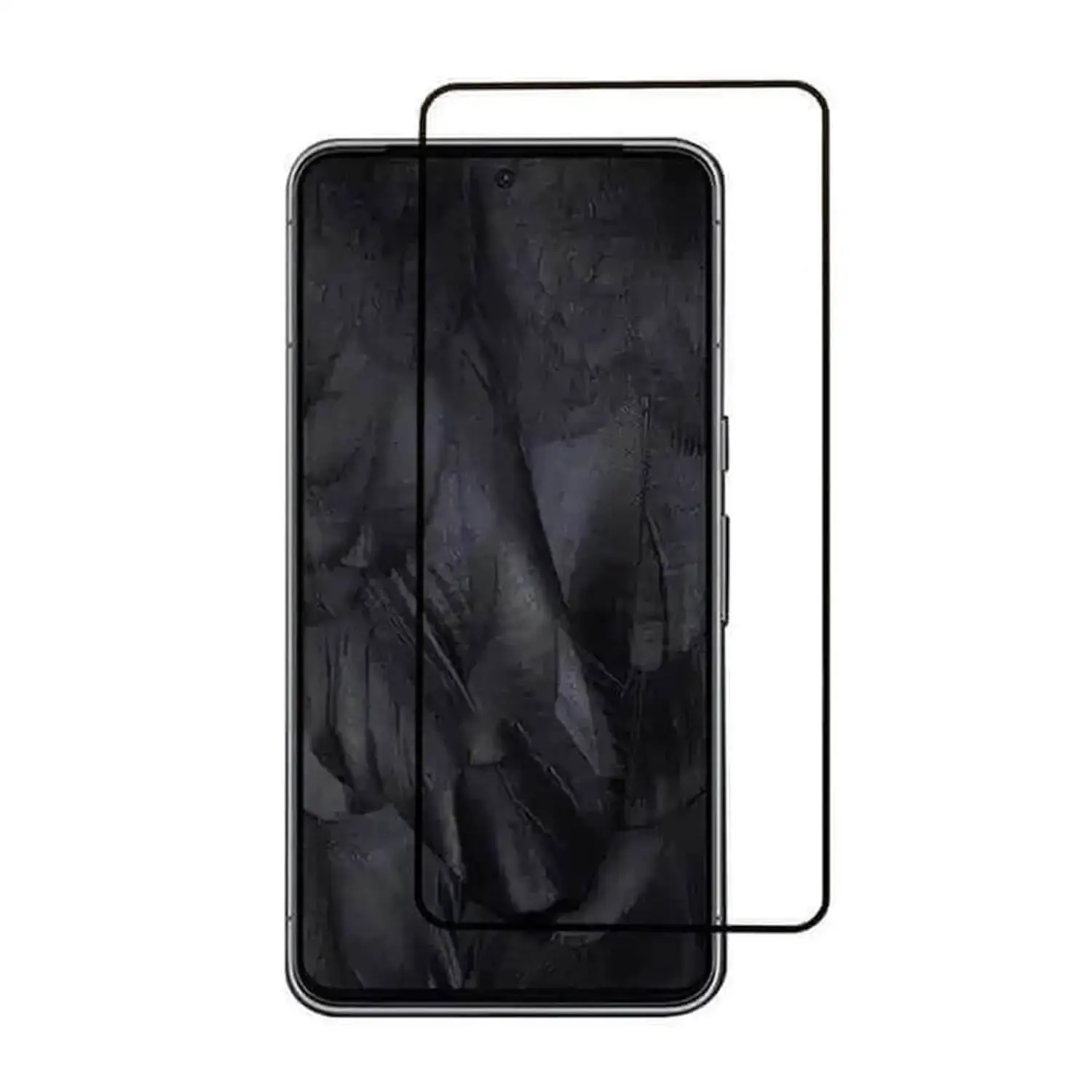 3x 3D tvrzené sklo s rámečkem pro Google Pixel 9 Pro XL - černé - 2+1 zdarma