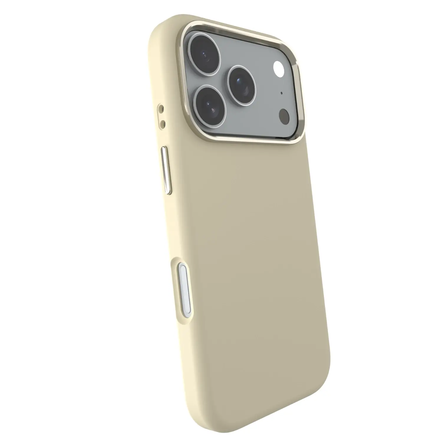 Premium case MagSafe na Apple iPhone 17 Pro - Vlastní gravírování - Béžová