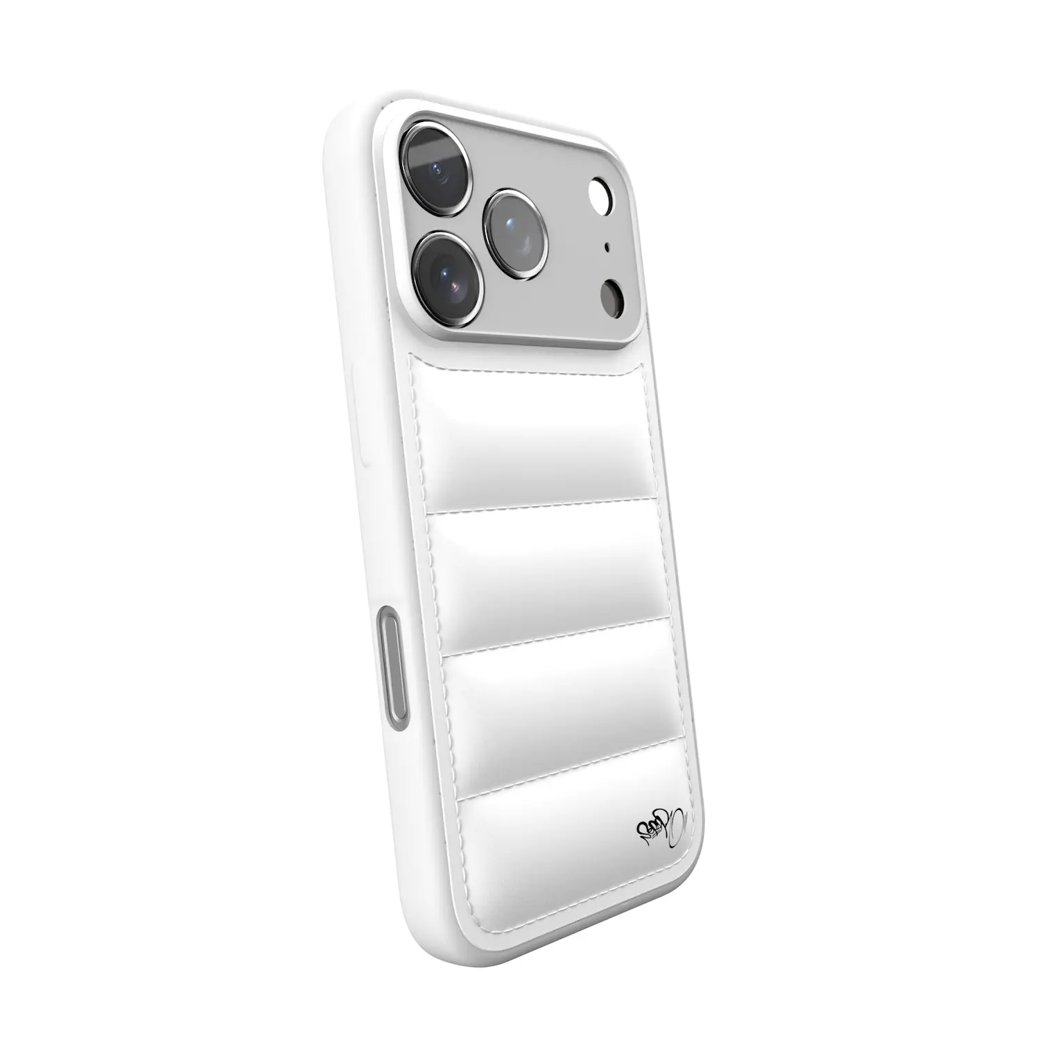 Puffer case pro Apple iPhone 17 Pro - Separ Puffer - Bílá