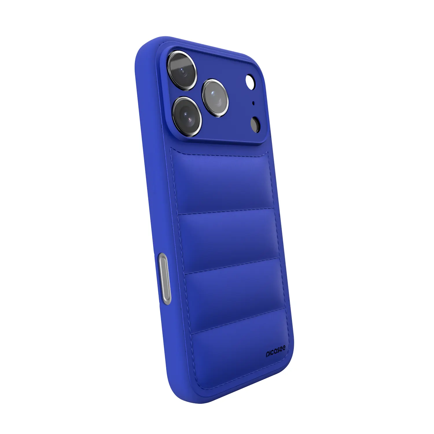 Puffer case pro Apple iPhone 17 Pro - Picasee Puffer - Modrá
