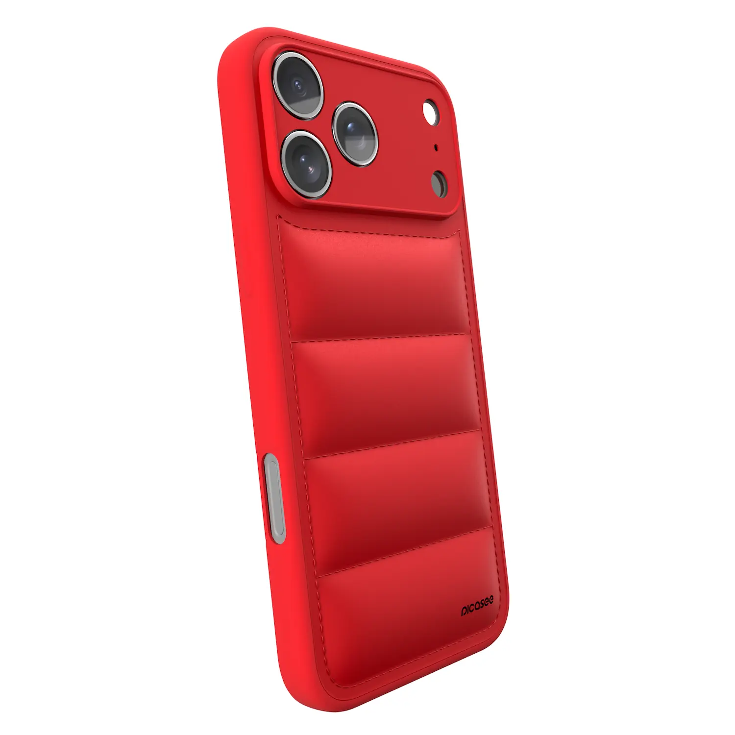 Puffer case pro Apple iPhone 17 Pro Max - Picasee Puffer - Červená
