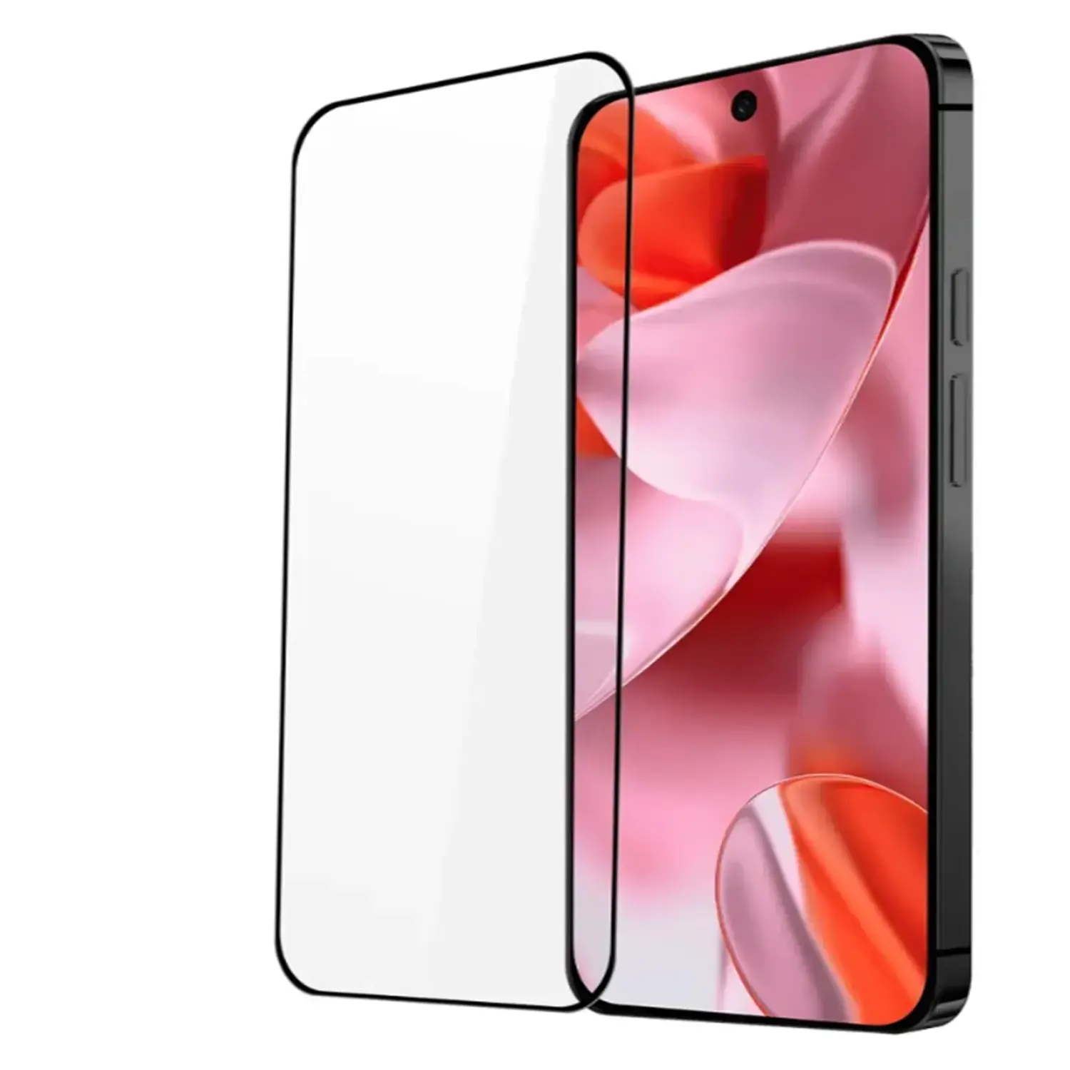 3x 3D tvrzené sklo s rámečkem pro Google Pixel 10 Pro - černé - 2+1 zdarma
