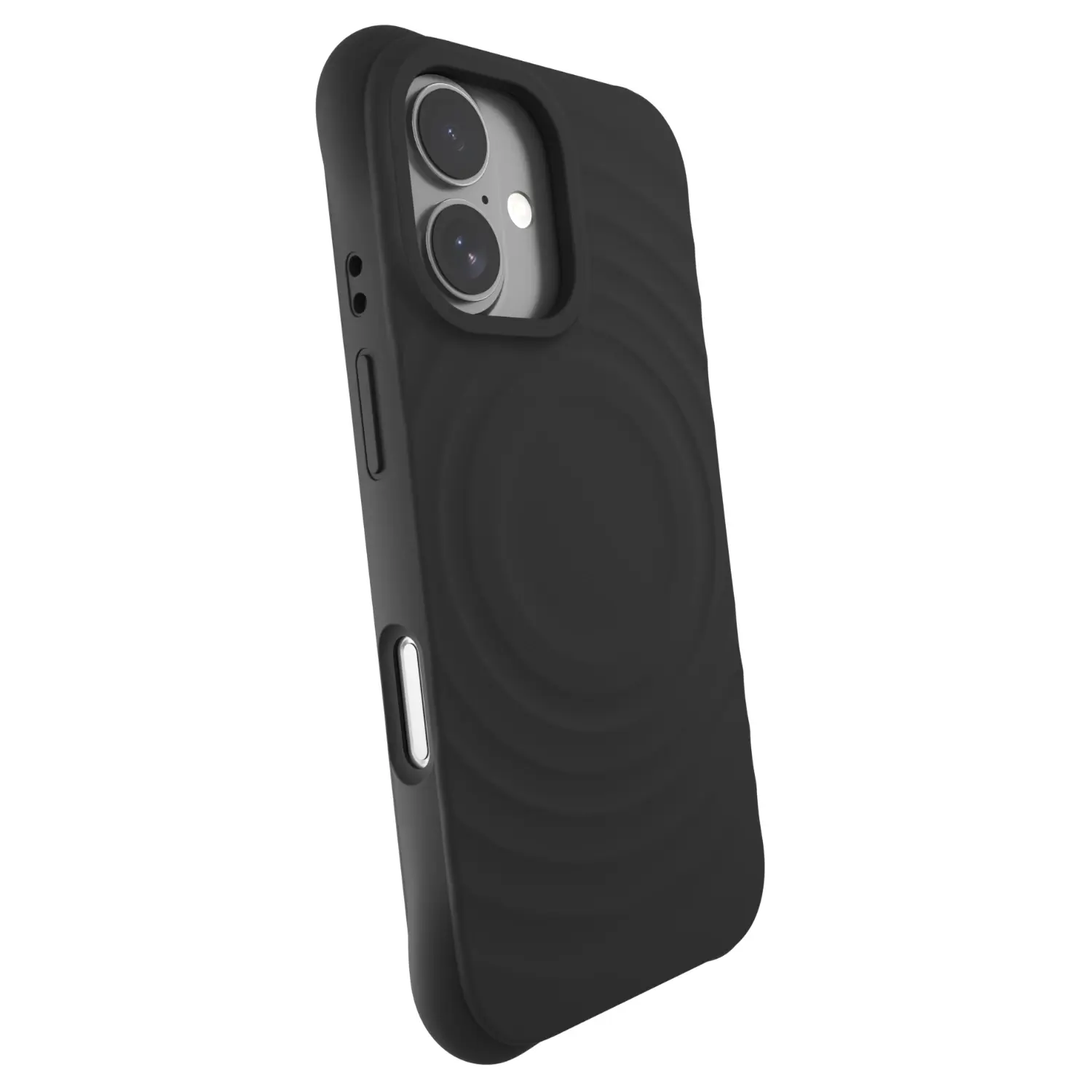 Shock-proof case MagSafe na Apple iPhone 17 - Vlastní gravírování - Černá