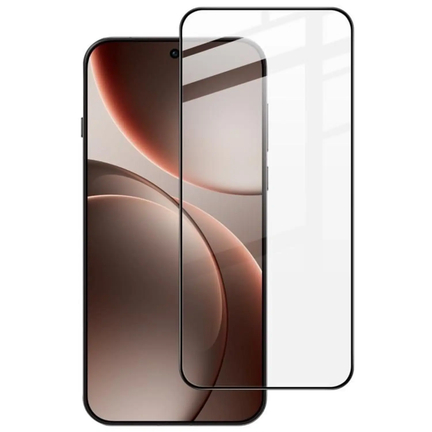3x 3D tvrzené sklo s rámečkem pro OPPO Find X9 Pro - černé - 2+1 zdarma