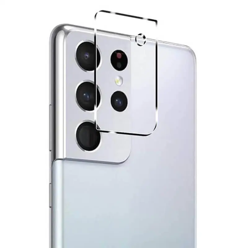 3x ochranné sklo na čočku fotoaparátu a kamery pro Samsung Galaxy S21 Ultra 5G G998B 2+1 zdarma