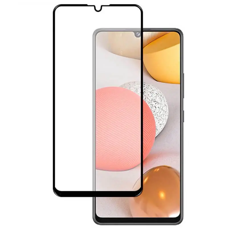 3D ochranné tvrzené sklo s rámečkem pro Samsung Galaxy A42 A426B - černé