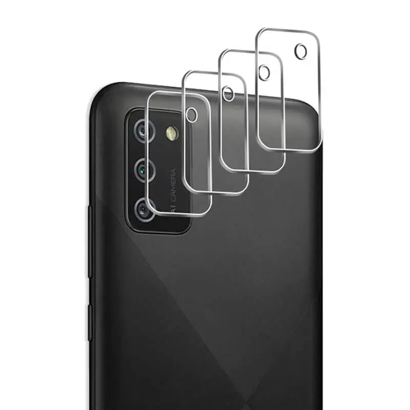 3x ochranné sklo na čočku fotoaparátu a kamery pro Samsung Galaxy A02s A025G 2+1 zdarma