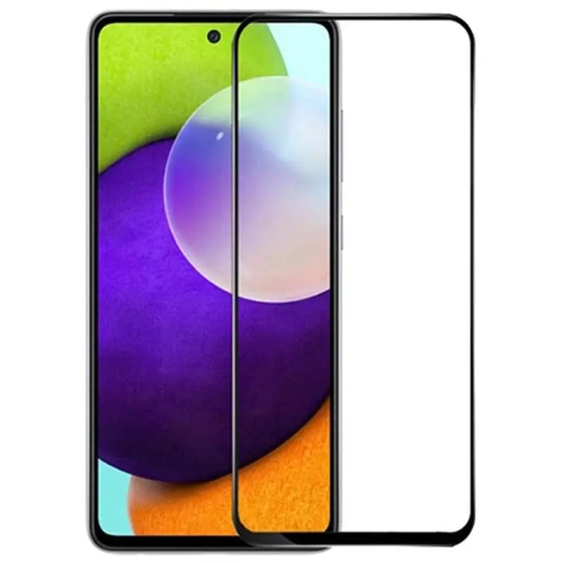 3D ochranné tvrzené sklo s rámečkem pro Samsung Galaxy A52 5G A525F - černé