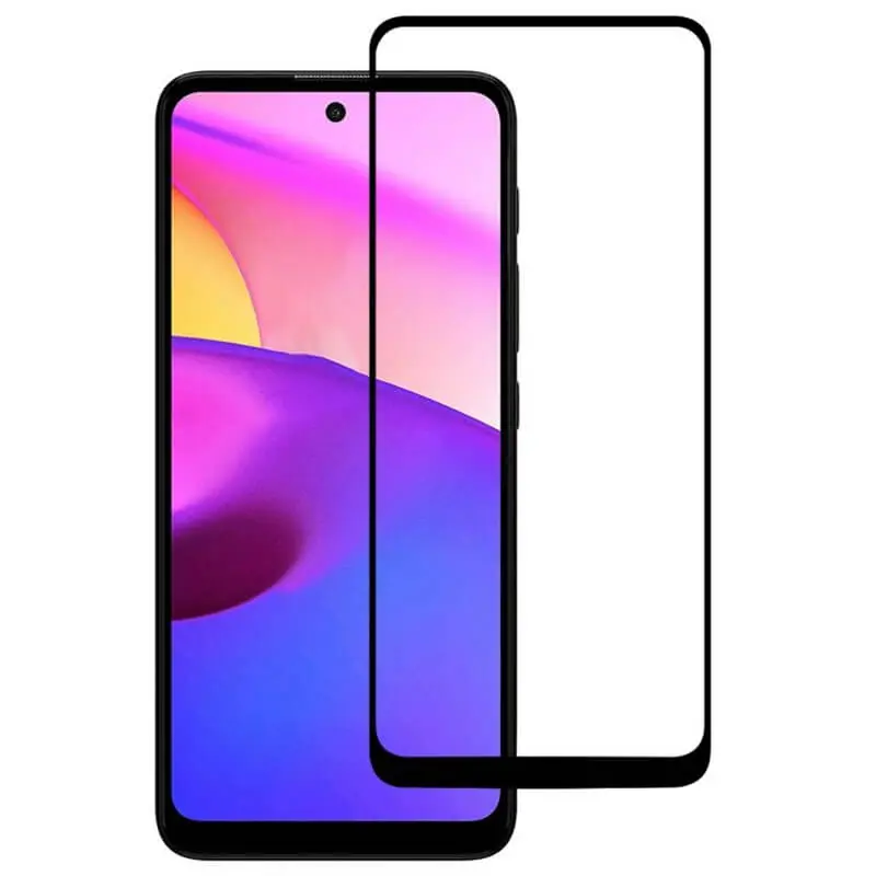 3D ochranné tvrzené sklo s rámečkem pro Motorola Moto E40 - černé