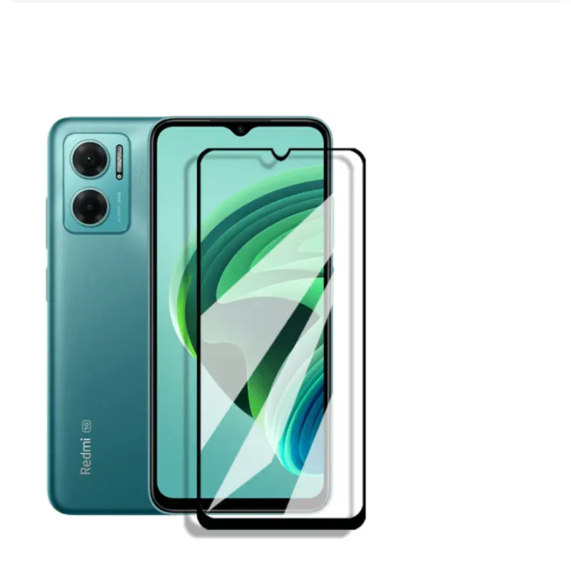 3D ochranné tvrzené sklo s rámečkem pro Xiaomi Redmi 10 5G - černé