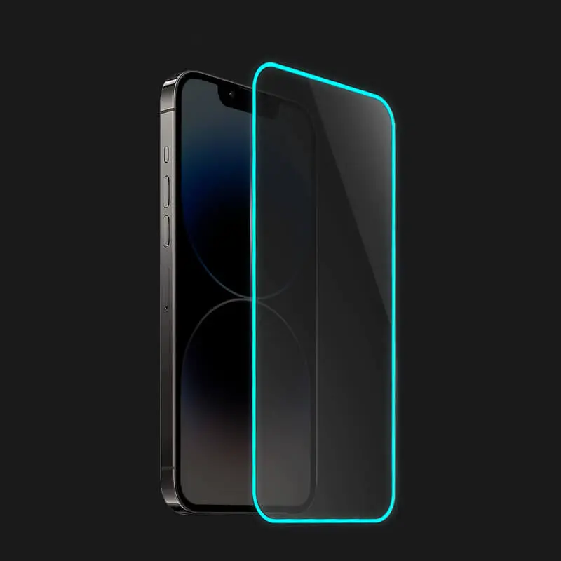 3x 3D Ochranné tvrzené sklo se svítícím rámečkem pro Xiaomi Redmi 10 5G - Modrá - 2+1 zdarma