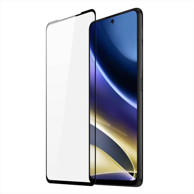 3x 3D tvrzené sklo s rámečkem pro Motorola Moto G51 - černé - 2+1 zdarma