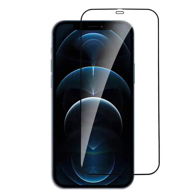 3D ochranné tvrzené sklo s rámečkem pro Apple iPhone 15 Pro - černé