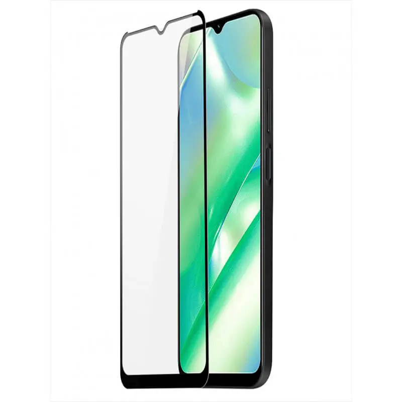 3D ochranné tvrzené sklo s rámečkem pro Realme C33 (2023) - černé