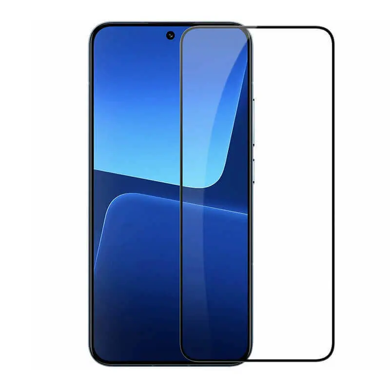 3x 3D zahnuté ochranné sklo pro Xiaomi 14 Pro - černé - 2+1 zdarma