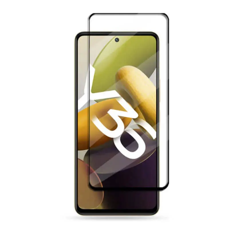 3D ochranné tvrzené sklo s rámečkem pro Vivo Y36 4G - černé