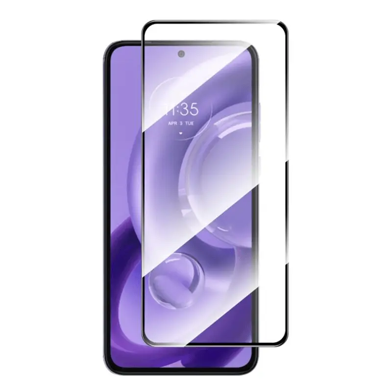 3D ochranné tvrzené sklo s rámečkem pro Motorola Edge 40 Neo - černé