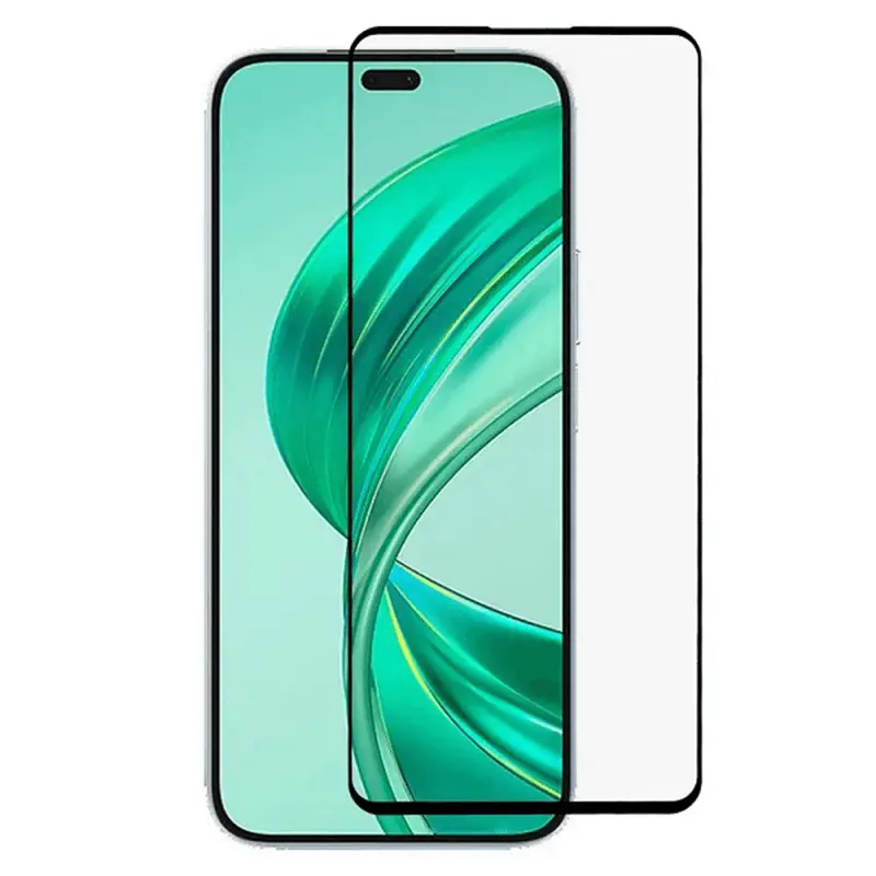 3x 3D tvrzené sklo s rámečkem pro Honor X8b - černé - 2+1 zdarma