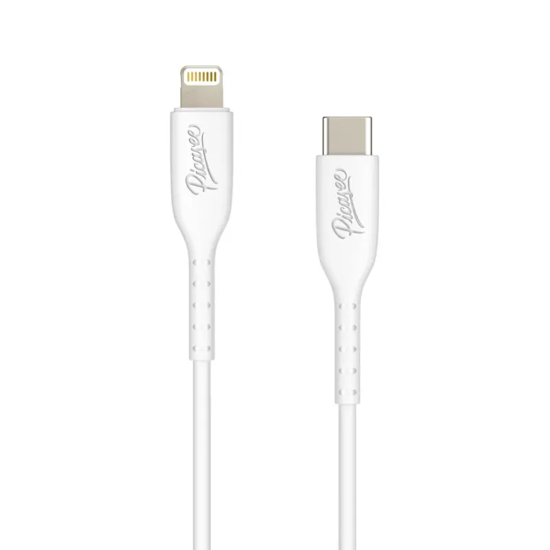 USB Kabel Lightning - USB C - Bílý