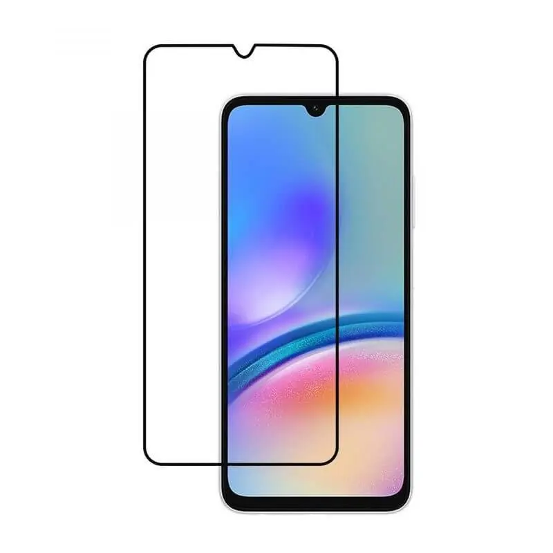 3D ochranné tvrzené sklo s rámečkem pro Samsung Galaxy A05s A057G - černé