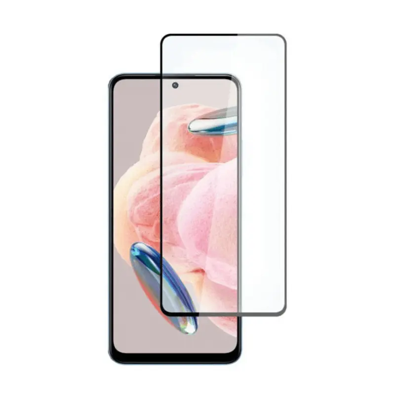 3D zahnuté ochranné sklo pro Xiaomi Redmi Note 13 Pro+ 5G - černé