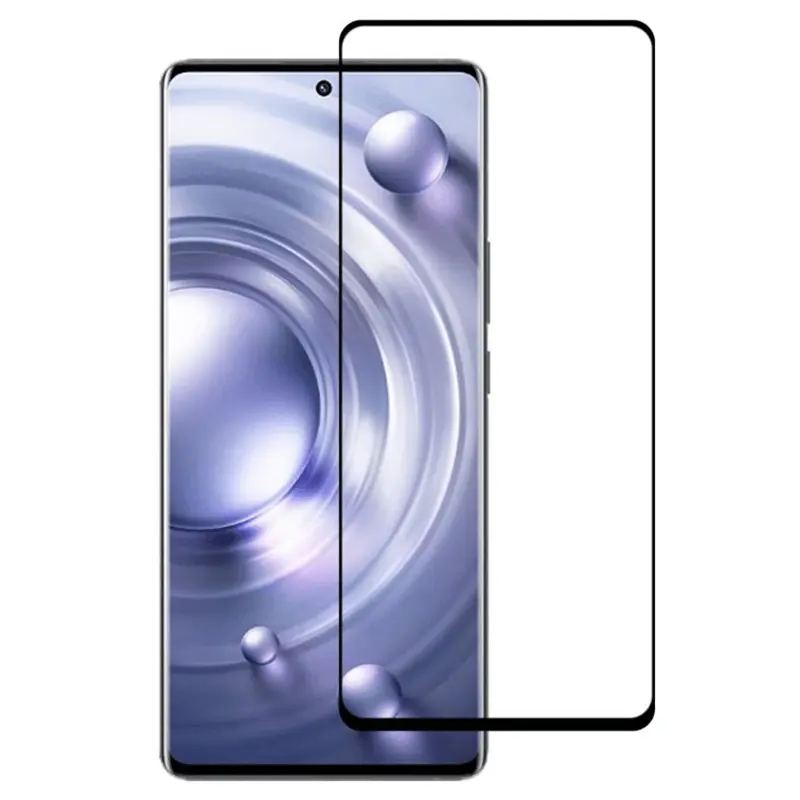 3D ochranné tvrzené sklo s rámečkem pro Vivo V40 SE 5G - černé