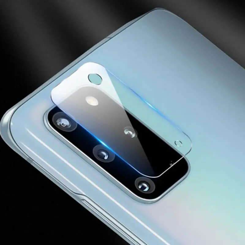 3x ochranné sklo na čočku fotoaparátu a kamery pro Samsung Galaxy S20+ G985F 2+1 zdarma