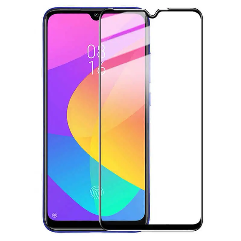 3x 3D tvrzené sklo s rámečkem pro Xiaomi Redmi A3 - černé - 2+1 zdarma