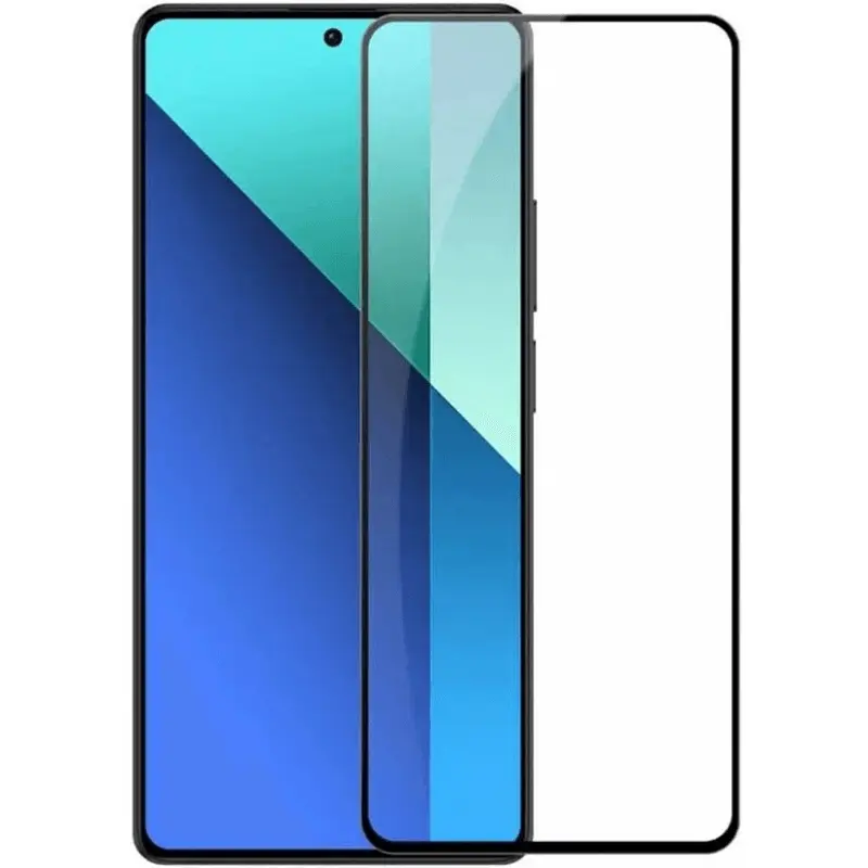 3D ochranné tvrzené sklo s rámečkem pro Xiaomi Redmi 13 4G - černé