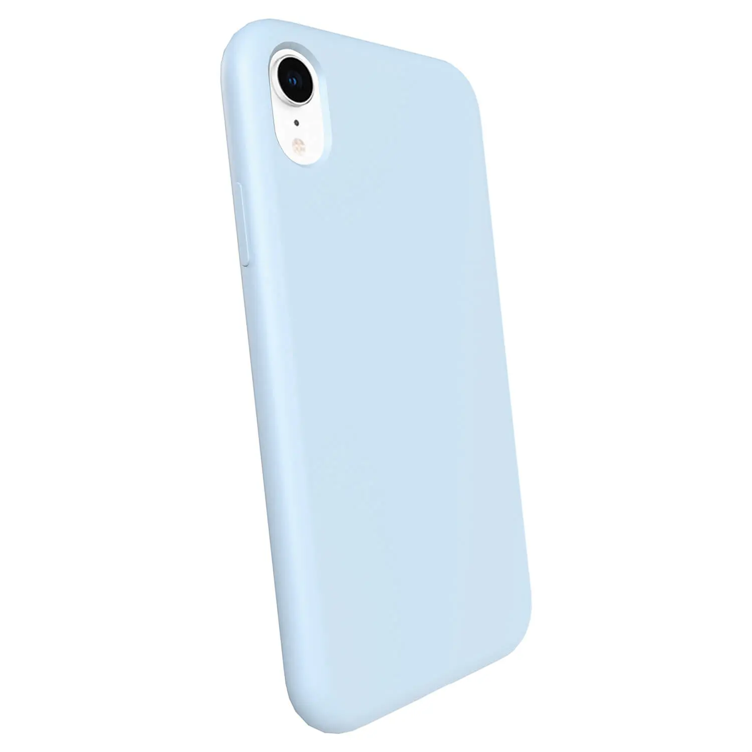 Liquid case na Apple iPhone XR - Vlastní gravírování - Modrá