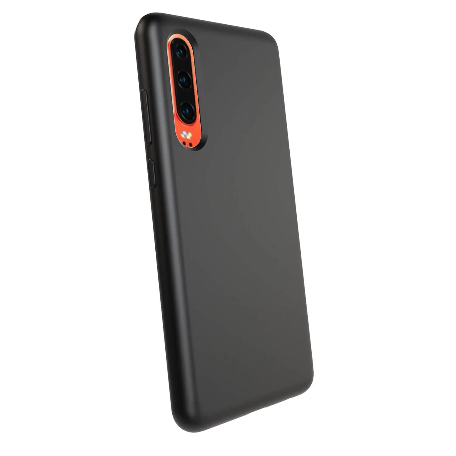 Liquid case na Huawei P30 - Vlastní gravírování - Černá