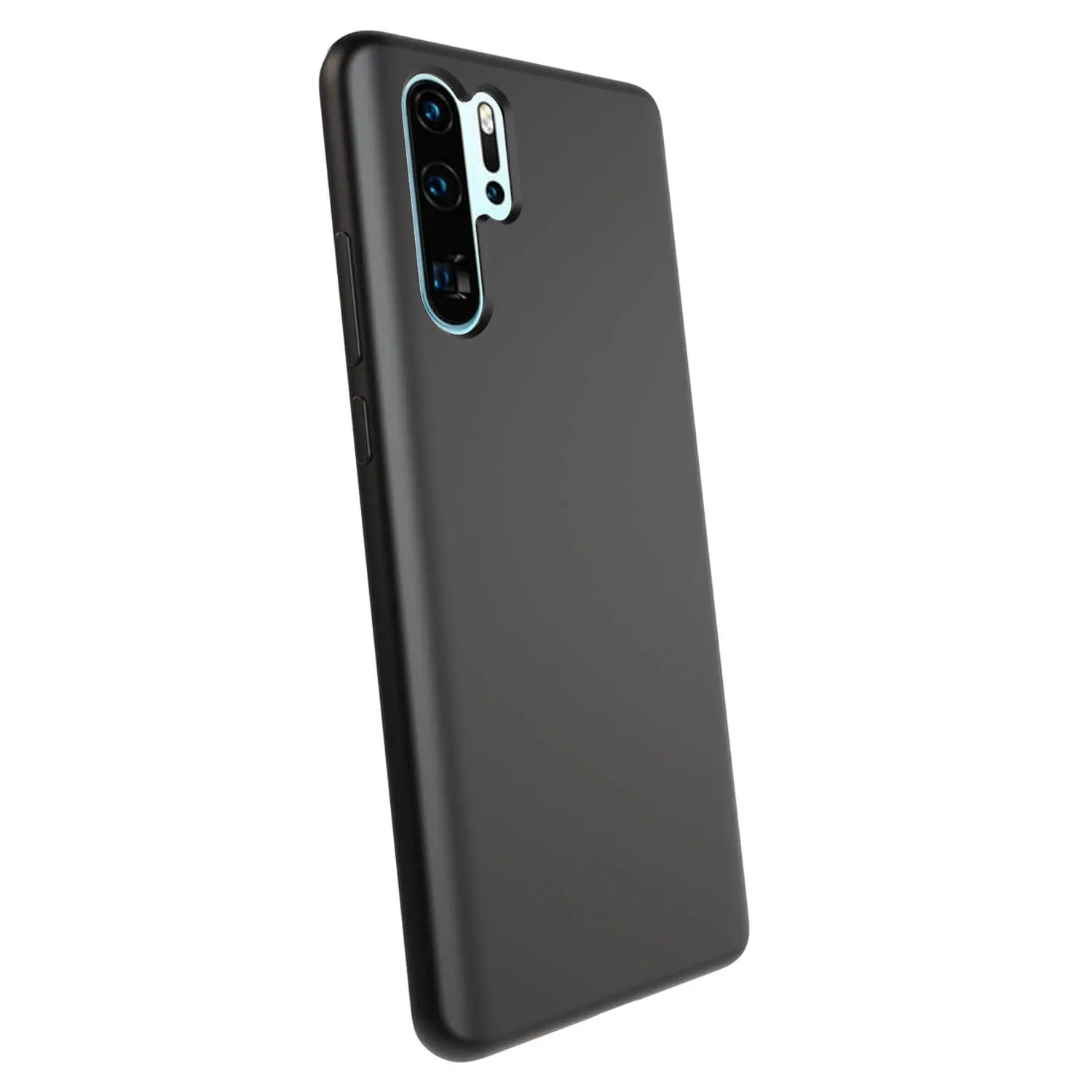 Liquid case na Huawei P30 Pro - Vlastní gravírování - Černá