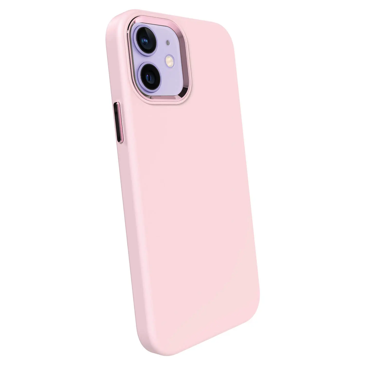 Premium case MagSafe na Apple iPhone 12 - Vlastní gravírování - Růžová