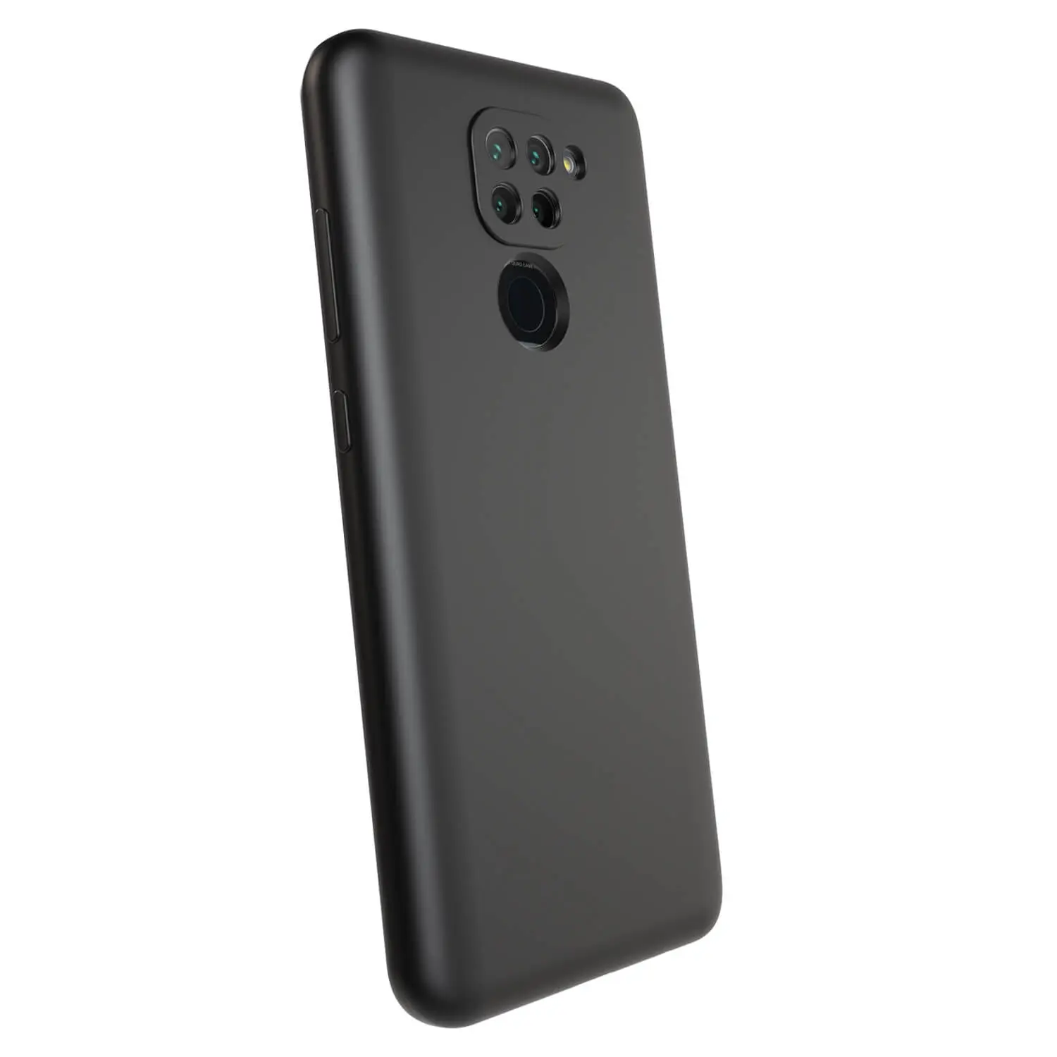 Liquid case na Xiaomi Redmi Note 9 - Vlastní gravírování - Černá
