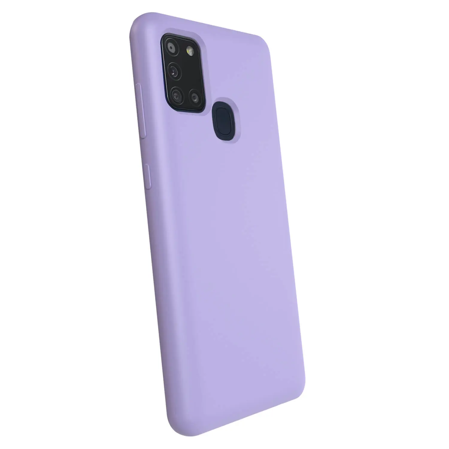 Liquid case na Samsung Galaxy A21s - Vlastní gravírování - Fialová